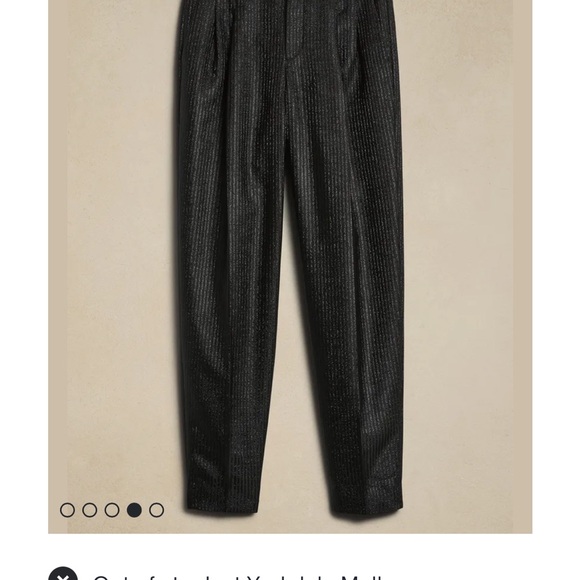 Banana Republic Luci Slim Lurex pants - Picture 2 of 4